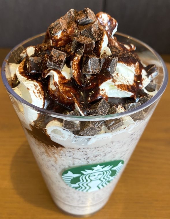 チョコレートクリームチップフラペチーノ
