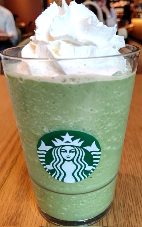 抹茶クリームフラペチーノ