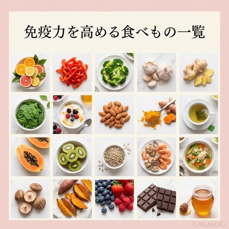 免疫力を高める食べ物一覧
