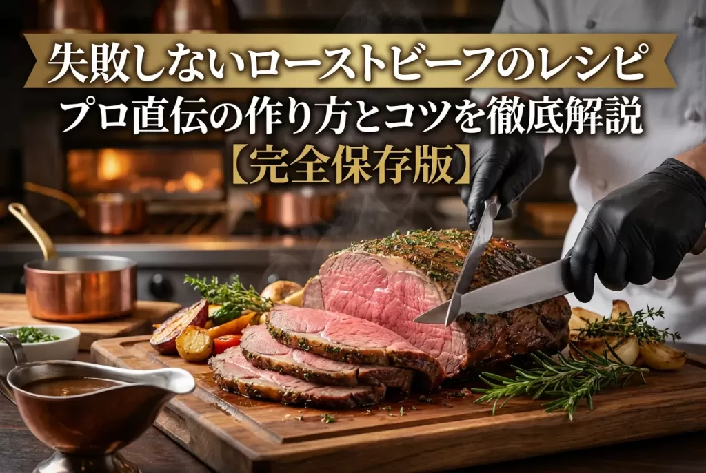ローストビーフレシピ